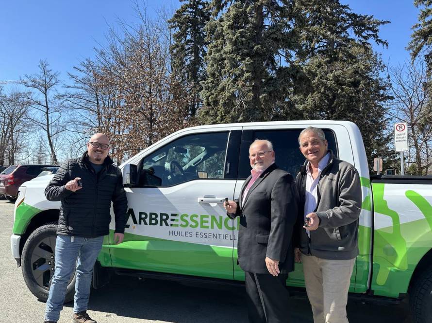 Charlemagne a signé une entente avec Arbressence